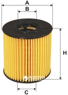 Фильтрующий элемент масляного фильтра WIX Filters WL7413 - FN OE673 (WL7413)