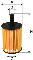 Фильтрующий элемент масляного фильтра WIX Filters WL7296 - FN OE650/1 (WL7296)