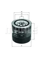Фильтр масляный Knecht/MAHLE OC383