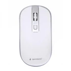 Мышь Gembird MUSW-4B-06, беспроводная, 1600 dpi, корпус White-Silver