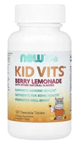 Витамины Now Foods Kid Vits Berry Lemonade 120 жевательных таблеток