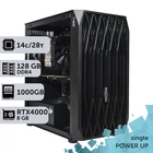 Рабочая станция PowerUp #307 Xeon E5 2680 v4 / 128 GB / HDD 2 TB / SSD 1TB / NVIDIA Quadro RTX4000 8GB специализированная вычислительная графическая система для архитекторов и инженеров