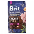 Сухий корм Brit Premium Adult S для дорослих собак дрібних порід зі смаком курки