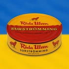Сюрстремминг Surströmming Röda Ulven 400г банка (ферментированная сельдь Surstromming сюрстреминг)