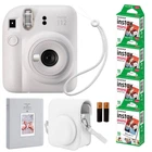 Подарунковий набір Fujifilm Instax Mini 12 Clay White: Камера + Чохол + Ремінець + Фотоальбом на 64 фото + Фотоплівка 40 шт + Подарункове пакування