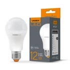 LED лампа VIDEX A60e 12W E27 4100K 220V з датчиком руху