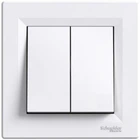 Вимикач 2-й Asfora білий EPH0300121 Schneider Electric