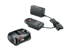 Комплект акумулятор Li-ion Bosch PBA 18V, 2,5 А/г та зарядка AL 18V-20 (1600A02625) (для зеленого інструмента)