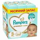 Подгузники Pampers Premium Care Размер 3 (6-10 кг) 200 шт (8006540855898) (170805)