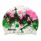 Взрослая шапочка для плавания Renvo Kerio Splash Разноцветный Уни OSFM (2SC150-0314)
