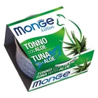 Влажный корм для кошек Monge Fruit с тунцом и алоэ 80 г