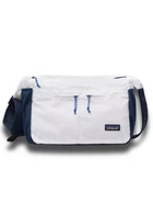 Большая сумка-трансформер через плечо Patagonia Courier Bag. Сумка 2в1 белая.