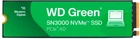 SSD диск Western Digital Green SN3000 2TB M.2 2280 NVMe PCIe 4.0 x4 3D NAND QLC (WDS200T4G0E)