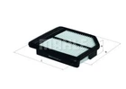 Фильтр воздушный Knecht/MAHLE LX2123