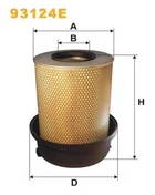 Фільтр повітря Mercedes Actros I Wix Filters (93124E) WIX Filters (93124E)