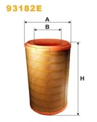 Фільтр повітря Scania 144, T Wix Filters (93182E) WIX Filters (93182E)