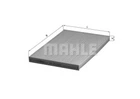 Фильтр салона Knecht/MAHLE (LA396)