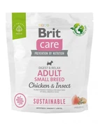 Корм для собак малых пород Brit Care Dog Sustainable Adult Small Breed с курицей и насекомыми