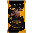 Молочный шоколад Cachet 32% какао Карамель и Морская Соль 300 г