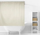 Шторка - фіранка для ванної Eco Fabric Піка поліестер 180 х 180 см айворі EF-1801-IV