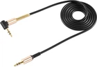 Аудиокабель Hoco UPA02 AUX Spring Audio cable Black (6957531025665)