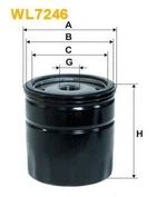 Фільтр масла WIX FILTERS 699 = WL7246 WIX Filters (WL7246)