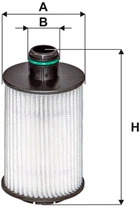 Масляный фильтр WIX Filters Chevrolet Captiva, Opel Antara (WL7495)