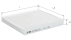 Фильтр салона Alpha Filter SEAT Cordoba II; Ibiza IV; SKODA Fabia I(II); Rapid; Roomster; VW Polo IV(V); 1.2; 1.4; 1.6; 1.8; 1.9 (AF5006)
