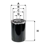 Фільтр масляний WIX FILTERS WL7448 Volkswagen Passat; Audi A4, A6; Seat Exeo; Skoda Superb 068115561F