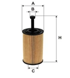 Олійний фільтр WIX FILTERS WL7299 Peugeot Partner, 307, 206, 306; Citroen C3, Xsara, Berlingo, C2 OK9BA56850, OK95418381, OK72A32270A