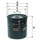 Фільтр масляний WIX FILTERS WL7087 Opel Kadett, Vectra, Ascona, Astra VOF133, MLS000530, 93156959