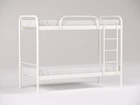 Ліжко металеве двоярусне Relax DUO 80х190 см Біле