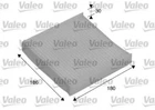 Фильтр салона VALEO 698886 Valeo (698886)