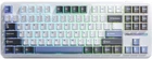 Клавіатура бездротова AULA F87 Gasket Greywood V3 Wireless/Bluetooth/USB White EN/UA (6948391208602)