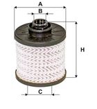 Фільтр паливний WIX Filters (WF8491)