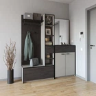 Прихожая Moreli KO-0002 1690x1880x380 мм Кашемир-Венге темный
