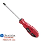 Викрутка Intertool PH1 х 75 мм (VT-3136)