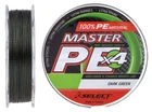 Шнур Select Master PE 100м (темн.-зел.) 0.36мм / 42кг (1870-15-98) 4776741