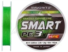 Шнур Favorite Smart PE 3x 150м (l.green) #0.3/0.09mm 6lb/2.9kg (1693-10-63) 4441431