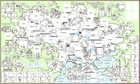 Обои-раскраски Карта Украины (с наклейками) 60*100C-100012 1513313