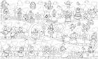 Обои-раскраски Долина сердечек 60*100 C-100009 1527050