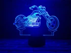 Змінна пластина для 3D світильників "Мотоцикл 3" 3DTOYSLAMP 4092663