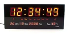 Электронные светодиодные настенные Цифровые часы VST 3615/ 3788 Led дисплей, Red будильник, температура