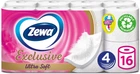 Папір туалетний Zewa Exclusive Ultra Soft 16шт (653054-1308260-2)