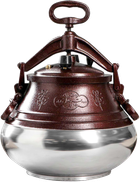 Афганский казан комбинированный Rashko baba M 30 л Коричнево-серебристый (745314140300)