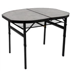 Стол Bo-Camp Northgate 100x70 cm Чорний-Сірий