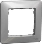 Рамка 1-постовая Schneider Electric Sedna Design Алюминий (SDD313801)