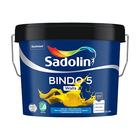 Краска эмульсионная для стен Sadolin Bindo 5, 2,5 л, белый, BW