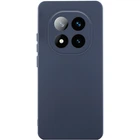 Чохол на Xiaomi Redmi Note 14 Pro 5G / для Ксяомі, сяомі, ксіомі редмі ноте 14 про силікон Синій / Midnight blue