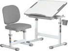 Комплект Evo-Kids стол + стул Evo-06 Plus Grey (Evo-06 Plus G)